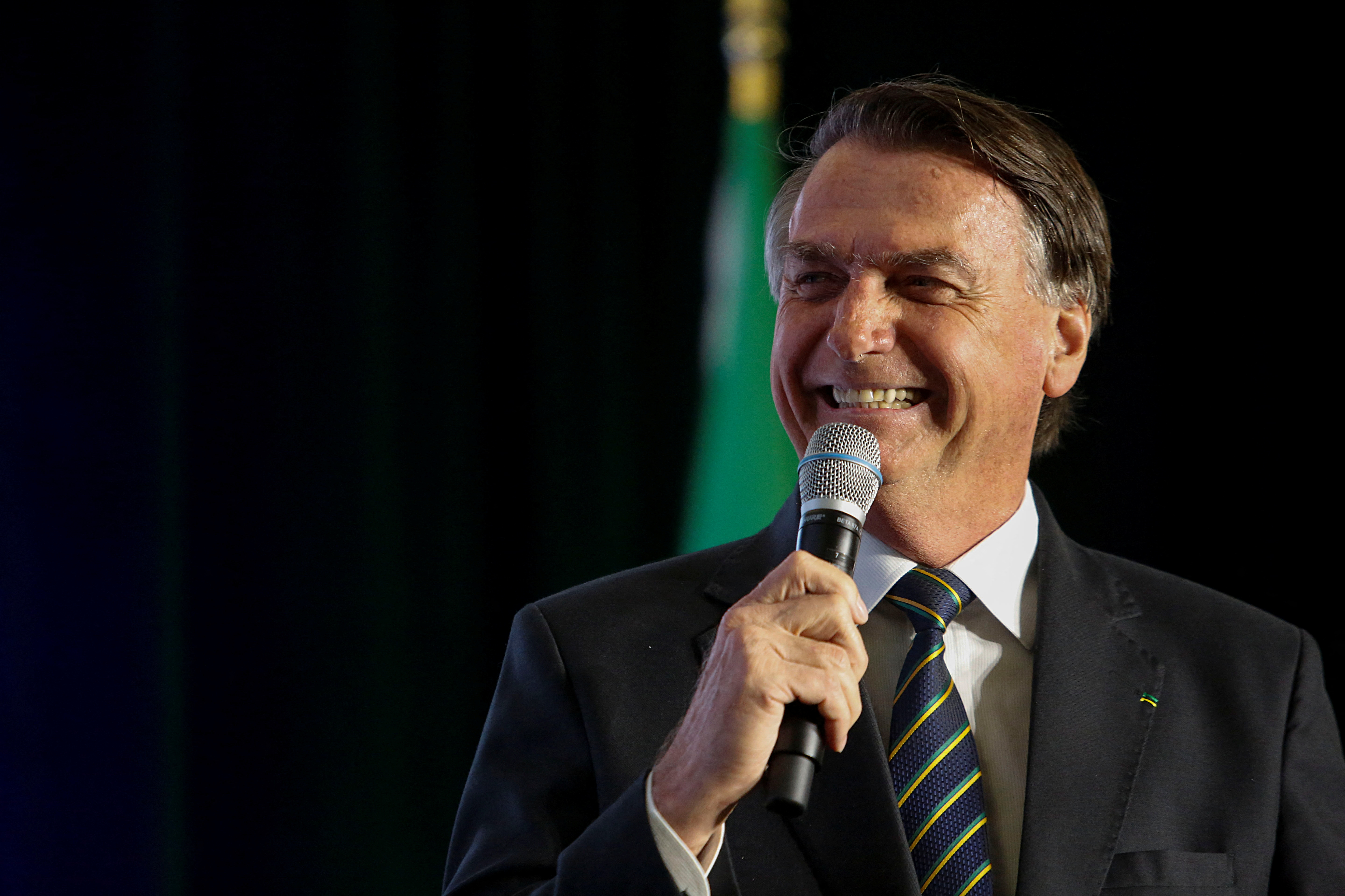 El ex presidente de Brasil, Jair Bolsonaro