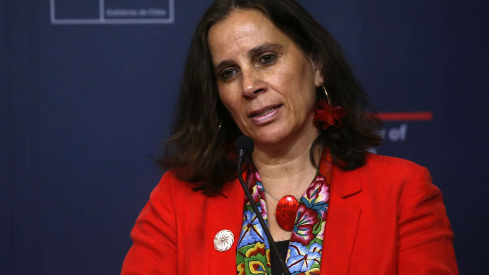 Antonia Urrejola, Ministra de Relaciones Exteriores de Chile.