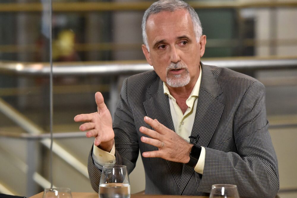 Carlos Jornet, presidente de la Comisión de Libertad de Prensa e Información de la Sociedad Interamericana de Prensa (EFE/La Voz del Interior/Facundo Luque)