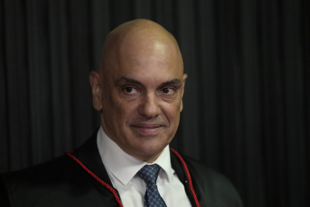 Alexandre de Moraes  (AP Foto/Eraldo Peres, archivo)