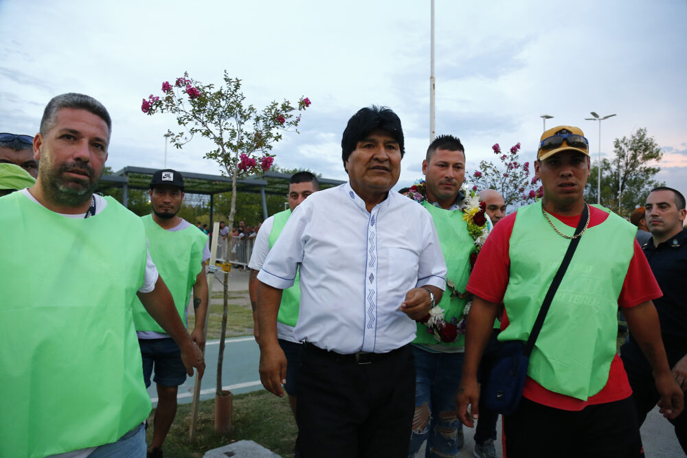 Evo Morales (Crédito: Luciano Gonzalez/Archivo)