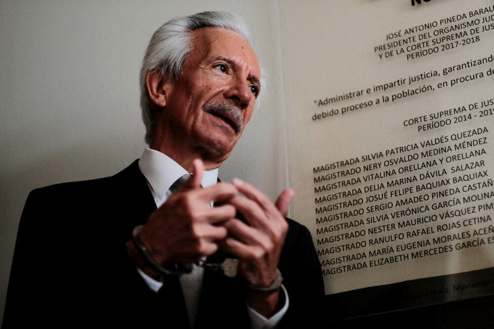 José Rubén Zamora Marroquín, fundador y presidente de El Periódico (REUTERS/Josue Decavele)