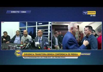 🚨Dirigencia transitoria de Wilstermann brinda conferencia de prensa.