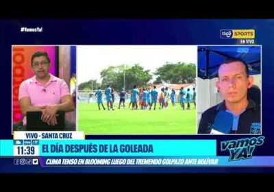 VamosYa ❗️El día después de la goleada. Clima tenso en Blooming luego de tremendo golpe ante Bolívar