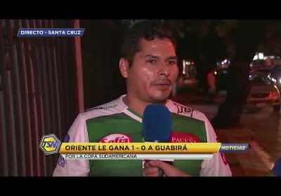 Repercusiones luego del triunfo de Oriente. El ‘Refinero’ le ganó 1-0 a Guabirá.