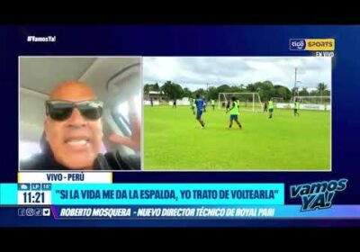 Roberto Mosquero: “Si la vida me da la espalda, yo trato de voltearla”.