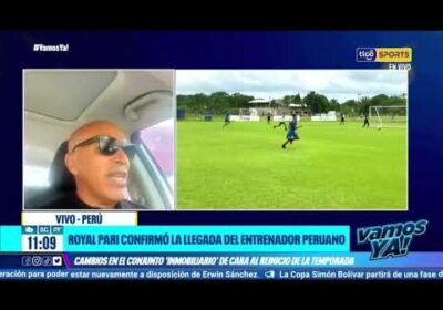 Royal Pari confirmó la llegada del entrenador peruano, Roberto Mosquera.