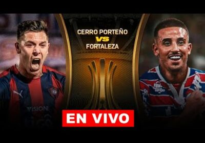 CERRO PORTEÑO VS FORTALEZA EN VIVO