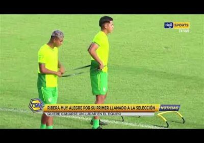 Ribera muy alegre por su primer llamado a la Selección. Quiere ganarse un lugar en el equipo.