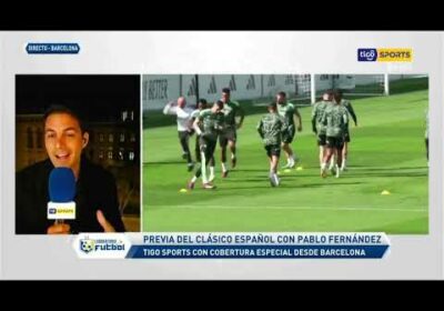 Pablo Fernández: “Barcelona va a jugar contra toda España”.