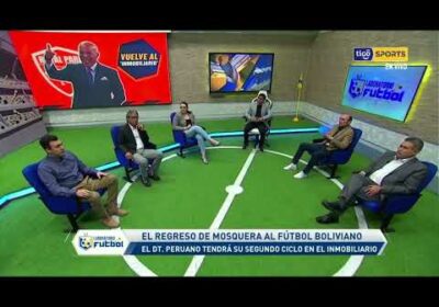 El regreso de Mosquera al fútbol boliviano. El DT peruano tendrá su segundo ciclo en el Inmobiliario