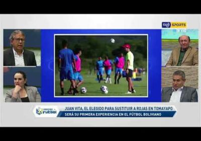 Juan Vita, el elegido para sustituir a Rojas en Tomayapo. Será su primera experiencia en el fútb….