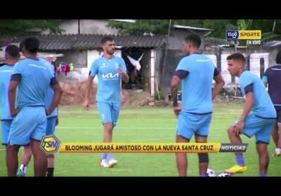 Blooming jugará amistoso con la Nueva Santa Cruz.