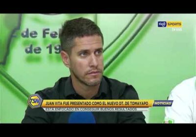 Juan Vita fue presentado como el nuevo DT. de Tomayapo. Está enfocado en conseguir buenos resultados