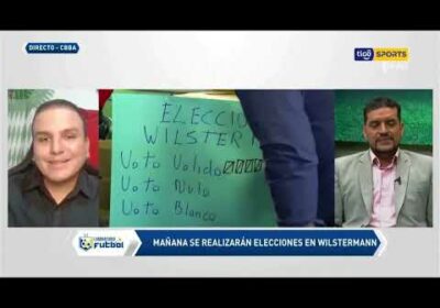 Mañana se realizarán las elecciones en Wilstermann. Erlan García nos da más detalles.