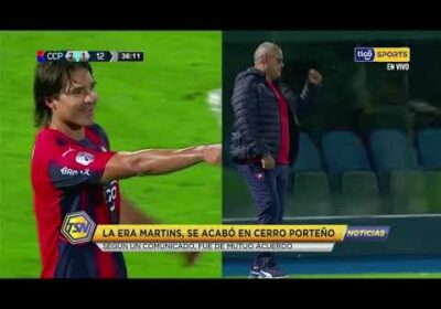 🚨 El informe KIA del día. La era Martins, se acabó en Cerro Porteño.
