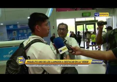 🚨Miguelito uno de los llamados a destacar en la ‘Verde’. Llegó la oportunidad para la nueva camada.