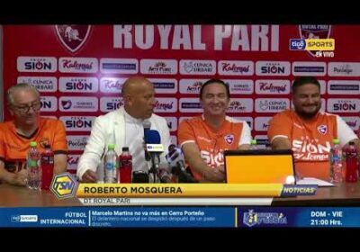 🚨Roberto Mosquera toma el mando de Royal Pari.