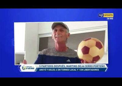 🔬5 partidos después, Martins deja Cerro Porteño.