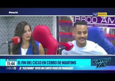 #VamosYa❗️ El fin del ciclo en cerro de Martins”el Flechero tuvo un corto paso en Paraguay”