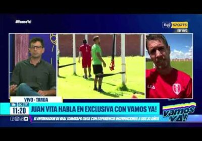 Juan Vita – Dt. de Real Tomayapo”El entrenador llega con experiencia internacional a sus 35 años”