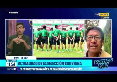 El 11 inicial de la Selección Boliviana “El viernes enfrentarán a la Selección de Uzbekistán”
