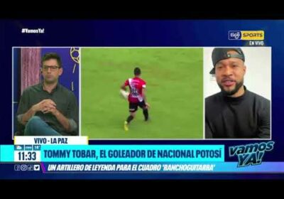Tommy Tobar – Delantero de Nacional Potosí “Un artillero de leyenda para el cuadro Ranchoguitarra”