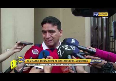 🚨El ‘Aviador’ adeuda cerca de 5 millones de Bs. A impuestos. Departamento legal buscará un consenso.