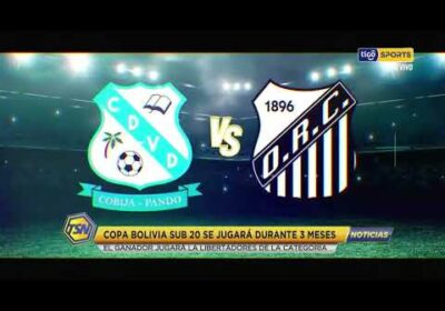 🚨Copa Bolivia sub 20 se jugará durante 3 meses.