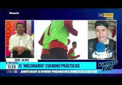 Denilson Valda, jugador de Always Ready 🔴, habla sobre su actualidad en el conjunto ´millonario´