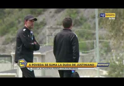 🚨A Poveda se suma la duda de Justiniano. El 2020 la academia perdió con Palmeiras.