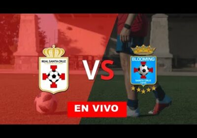 REAL SANTA CRUZ VS BLOOMING EN VIVO