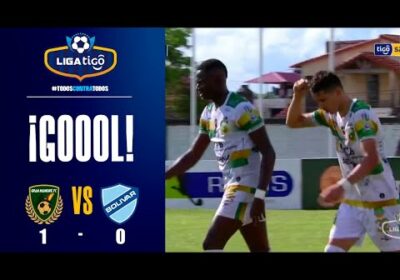 37′ ¡Gol de Gran Mamoré! Miguel Mendoza abre el marcador.
