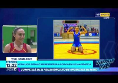 Veralucia Susano representará a Bolivia en Lucha Olímpica. Competirá en el Panamericano de Argentina