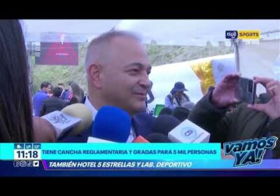 Always Ready inauguró su CAR. Tiene cancha reglamentaria y gradas para 5 mil personas.