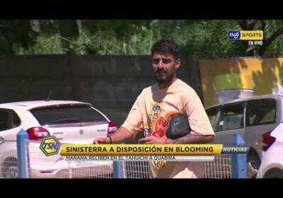 Sinisterra a disposición en Blooming. Mañana reciben en el Tahuichi a Guabirá.