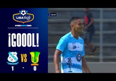 12′ ¡Gol de Vaca Díez! Pedro Taborga abre el marcador en Cobija.