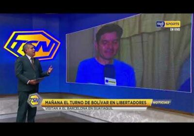 🚨Martín Menacho: “Creo que Bolívar tiene talla para estos partidos”.