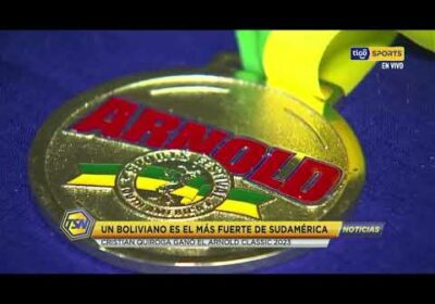 🚨Un Boliviano es el hombre más fuerte de Sudamérica. Cristián Quiroga ganó el Arnold Classic 2023.