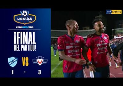 🏆¡Final del partido! El ‘Aviador’ venció a Bolívar en La Paz.