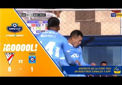 ¡Gol de Blooming! Ronald Cuéllar recibe el balón define cruzado y desata el festejo de la ‘Academia’