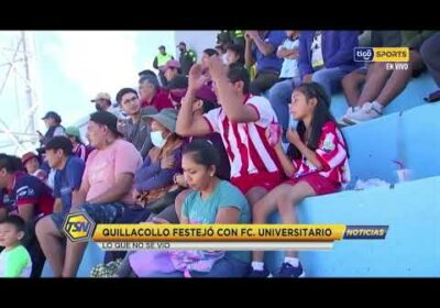 🚨Quillacollo festejó con FC. Universitario. Lo que no se vio.