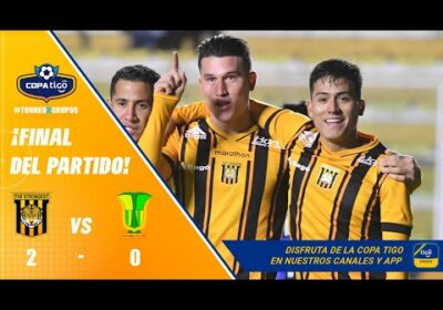¡Final del partido! Victoria atigrada en el Hernando Siles con doblete de Eugenio Isnaldo.