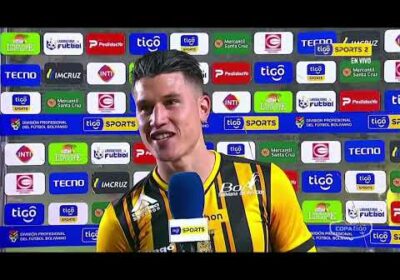 Estas fueron las palabras de Eugenio Isnaldo Jugador Tigo del partido.