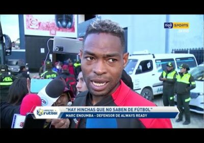 Marc Enoumba: “Hay hinchas que no saben de fútbol”.