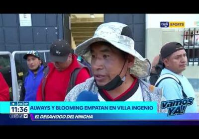 Always y Blooming empatan en Villa Ingenio. El desahogo del hincha.
