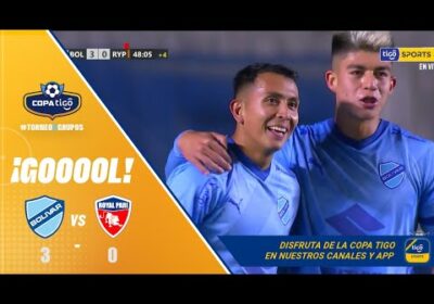🏆¡Gol de Bolívar! Zurdazo cruzado de Roberto Carlos Fernández para anotar el tercer gol académico.