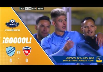 🏆¡Gol de Bolívar! Gran disparo de Gabriel Villamil desde fuera del área para ampliar la ventaja.