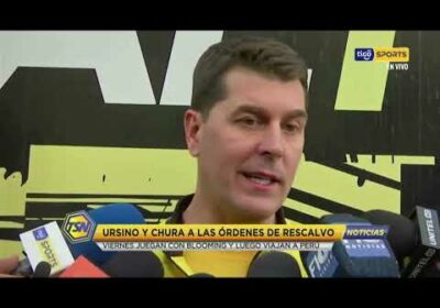 Ursino y Chura a las órdenes de Rescalvo. Viernes juegan con Blooming y luego viajan a Perú.