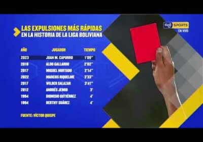 🔬Nicole Rossell nos muestra estos datos de la expulsiones más rapidas.